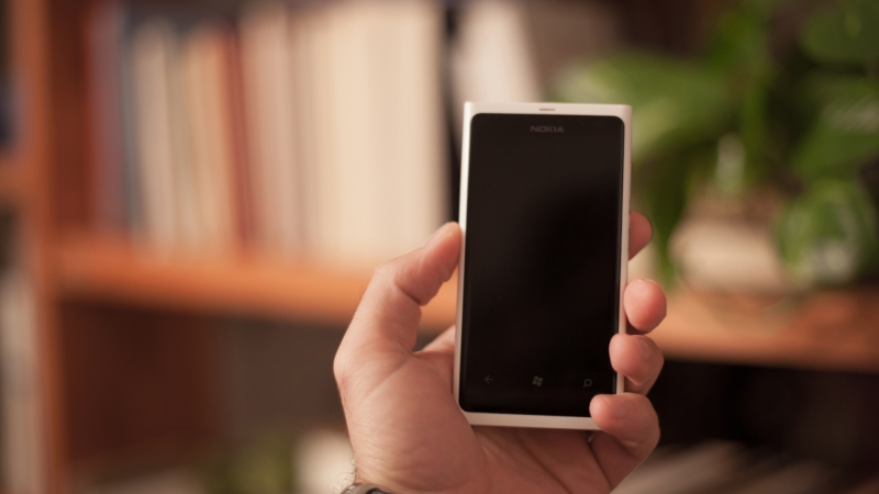 Holding Man Nokia Lumia